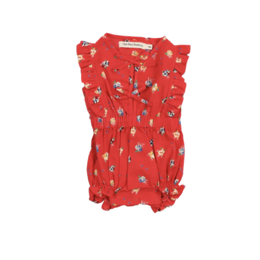 Amapola Baby Romper Amapola Print