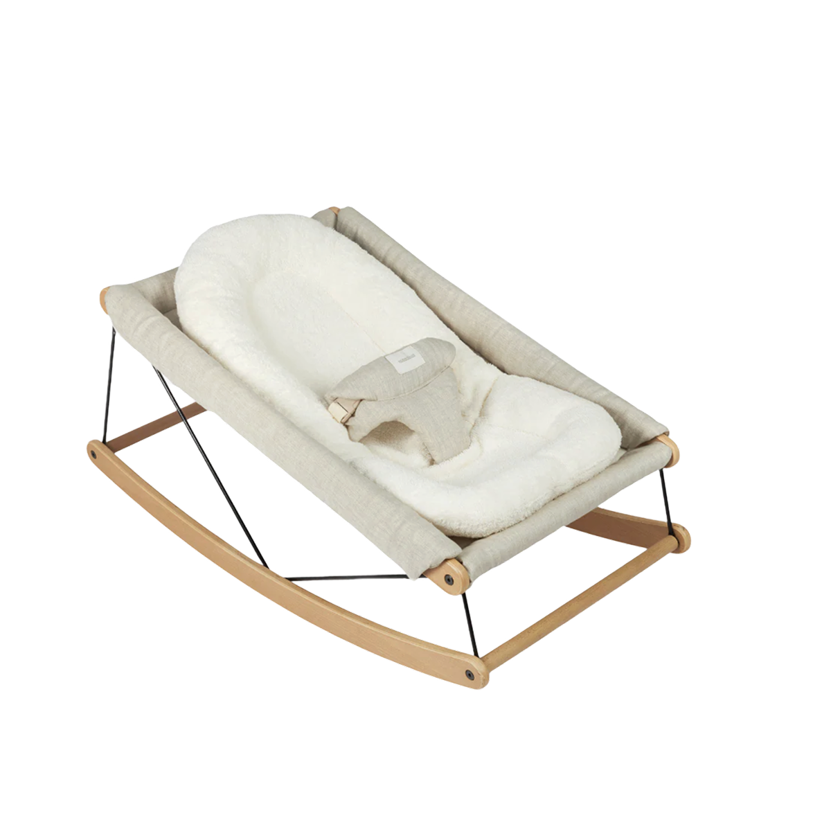 Growing Green new born terry cotton bouncer cushion