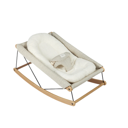 Growing Green new born terry cotton bouncer cushion