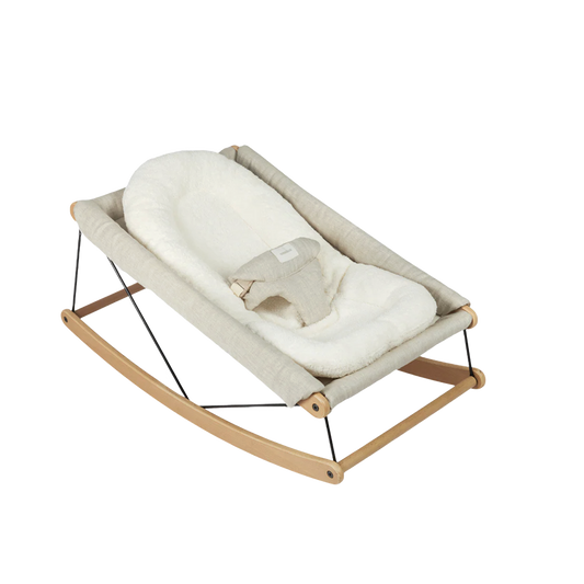 Growing Green new born terry cotton bouncer cushion