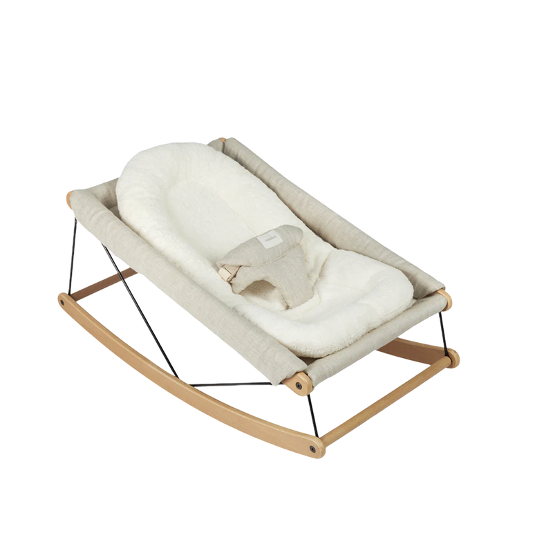 Growing Green new born terry cotton bouncer cushion