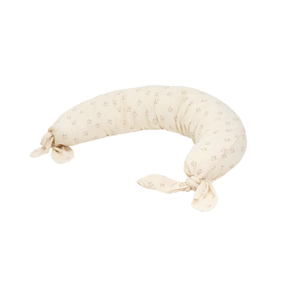 Brown Hoshi Birds maternity cushion | Beige