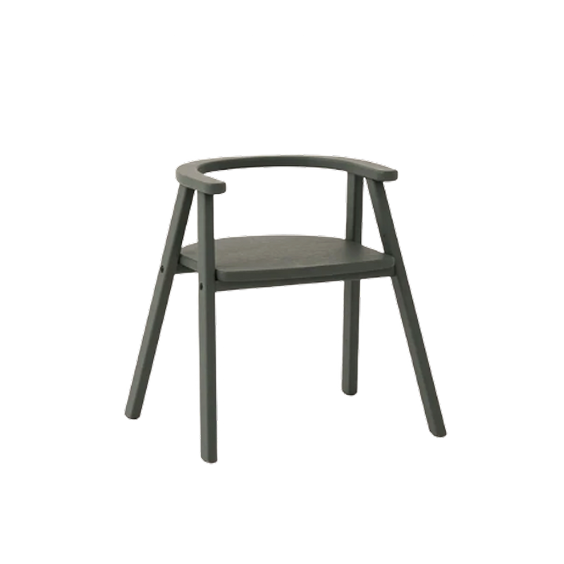 Growing Green kid's chair - deep green