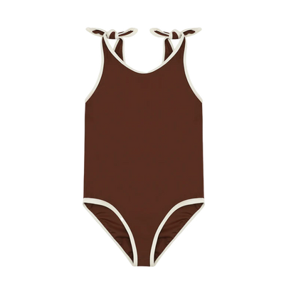 ELIZABETH SWIMSUIT - MARRON
