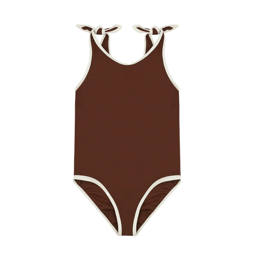 ELIZABETH SWIMSUIT - MARRON