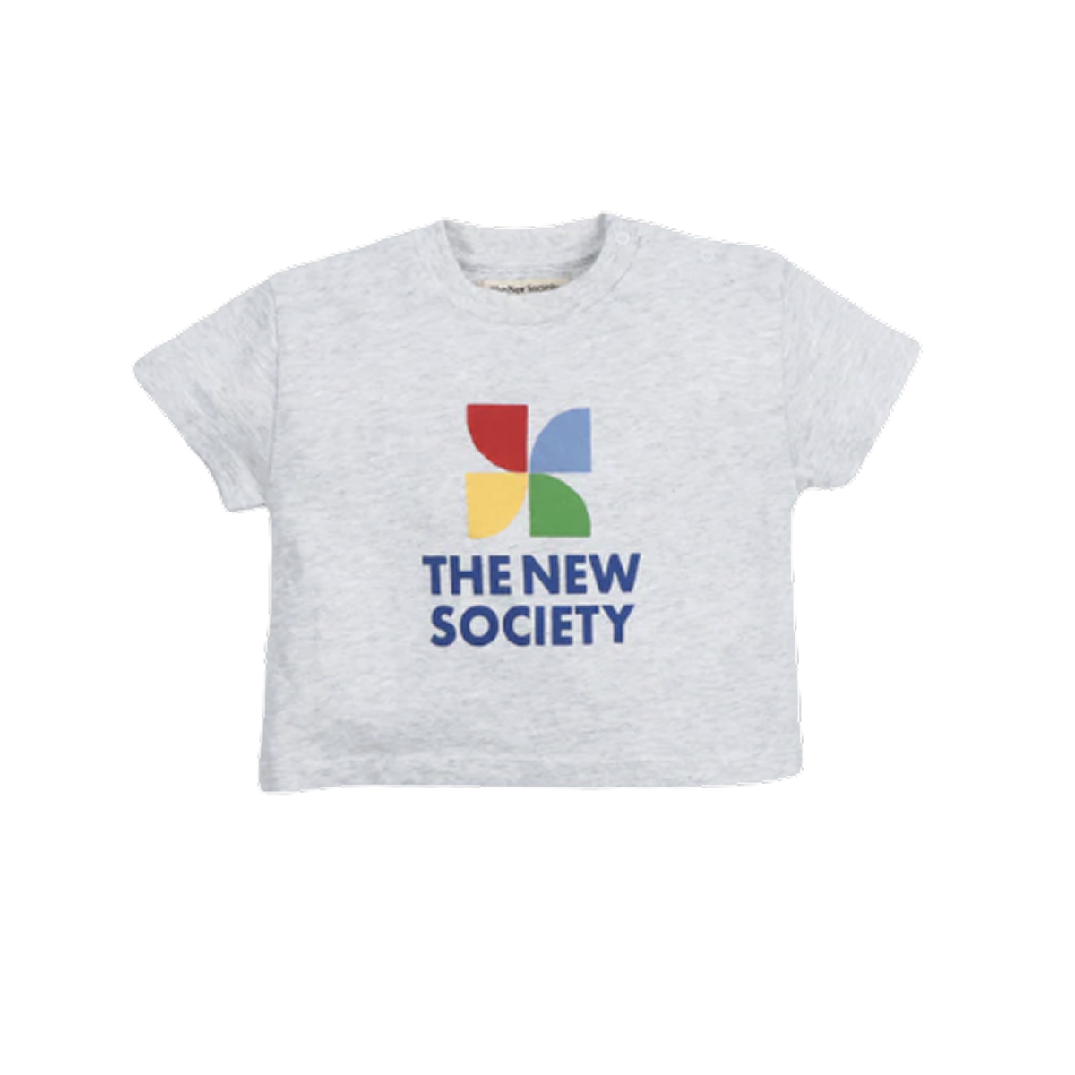 Tns Logo T-Shirt  Light Grey Melange