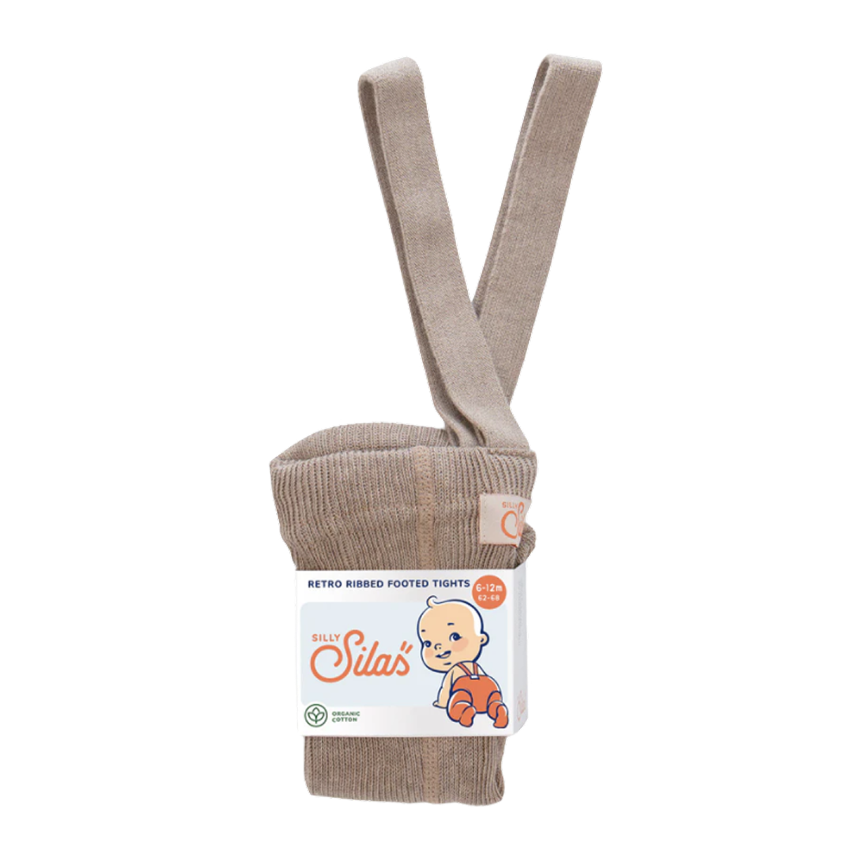 Silly Sillas Footed Tights Peanut Blend