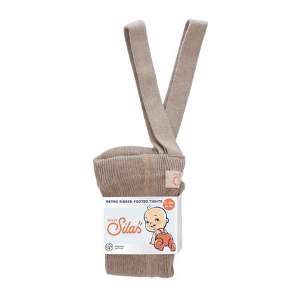 Silly Sillas Footed Tights Peanut Blend
