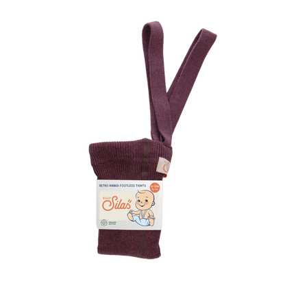 Silly Sillas Footed Tights Fig Blend