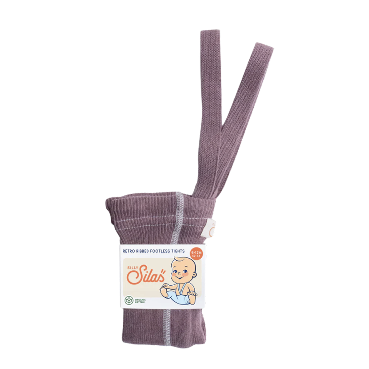 Silly Sillas Footless Tights Açaí Smoothie