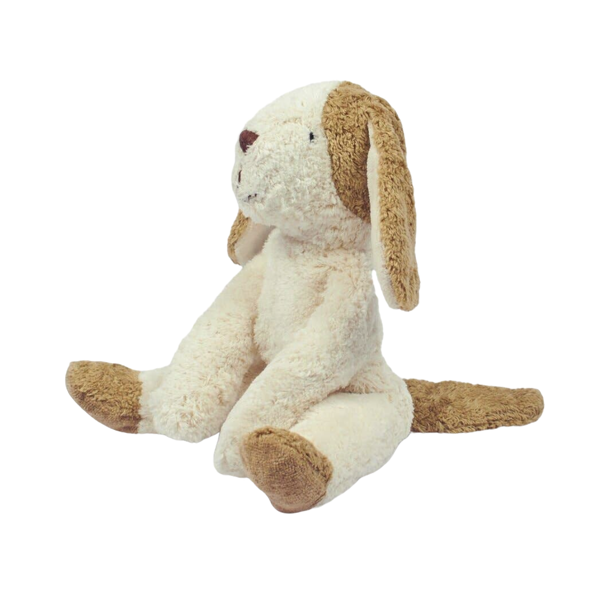 Floppy animal Dog, small| white & beige
