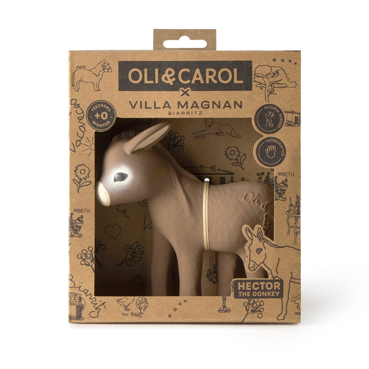 Hector the Donkey Baby Teether