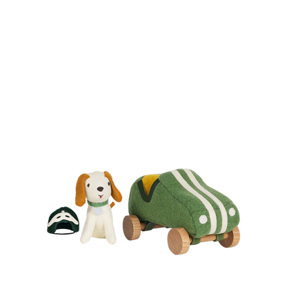 Holdie Dog-Go - Racer Boy - Green
