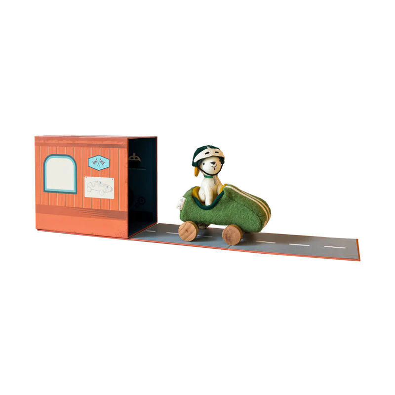 Holdie Dog-Go - Racer Boy - Green