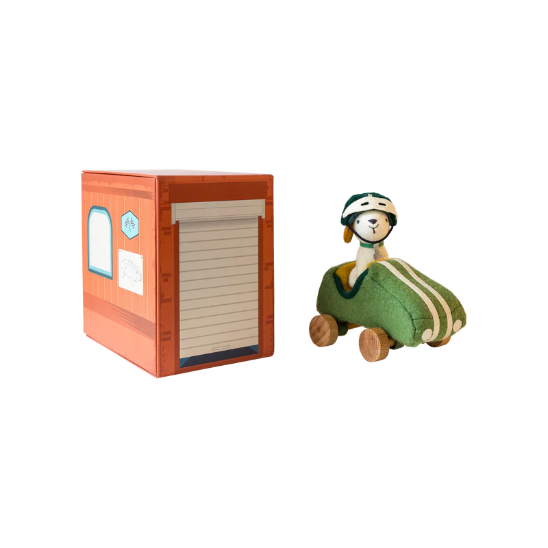 Holdie Dog-Go - Racer Boy - Green