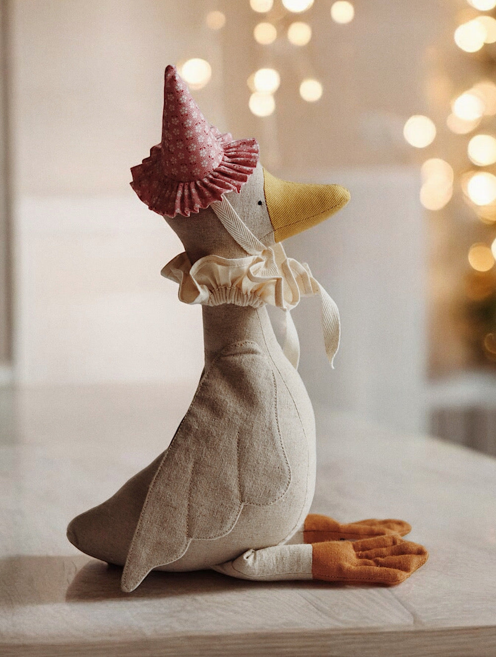 Goose in Birthday Hat