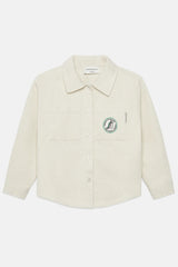 Slide canvas ecru shirt
