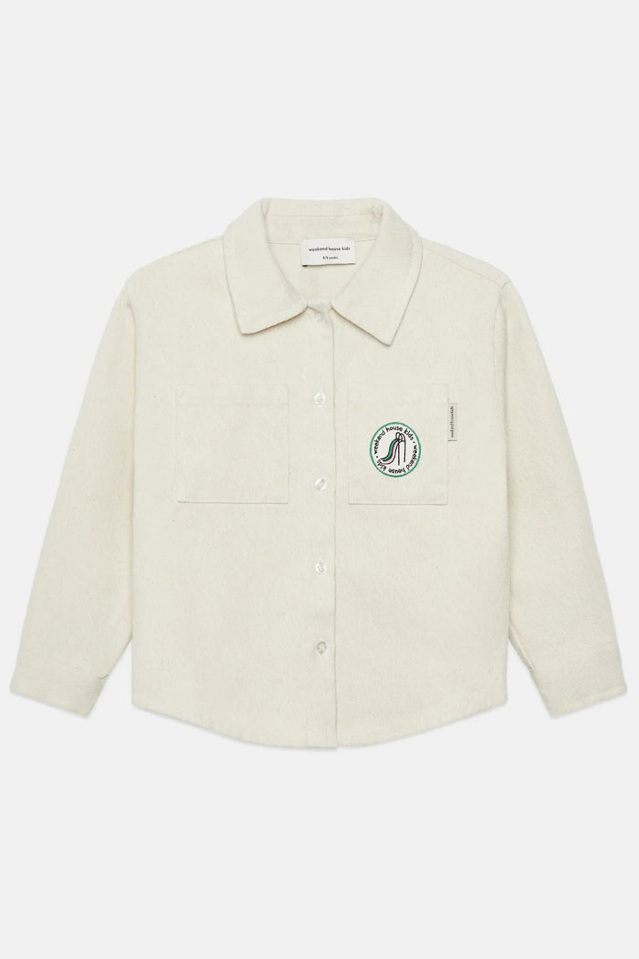Slide canvas ecru shirt