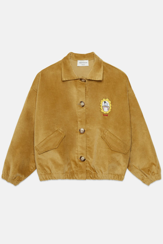 City mayor velvet bomber jacket