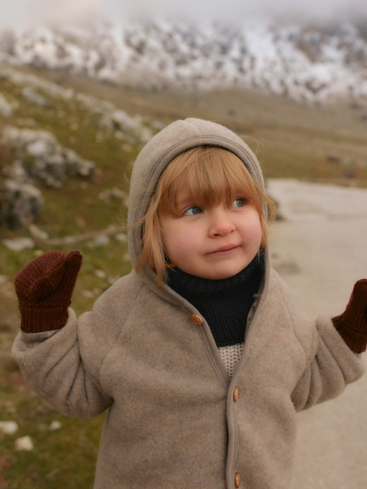 'Merino' mittens