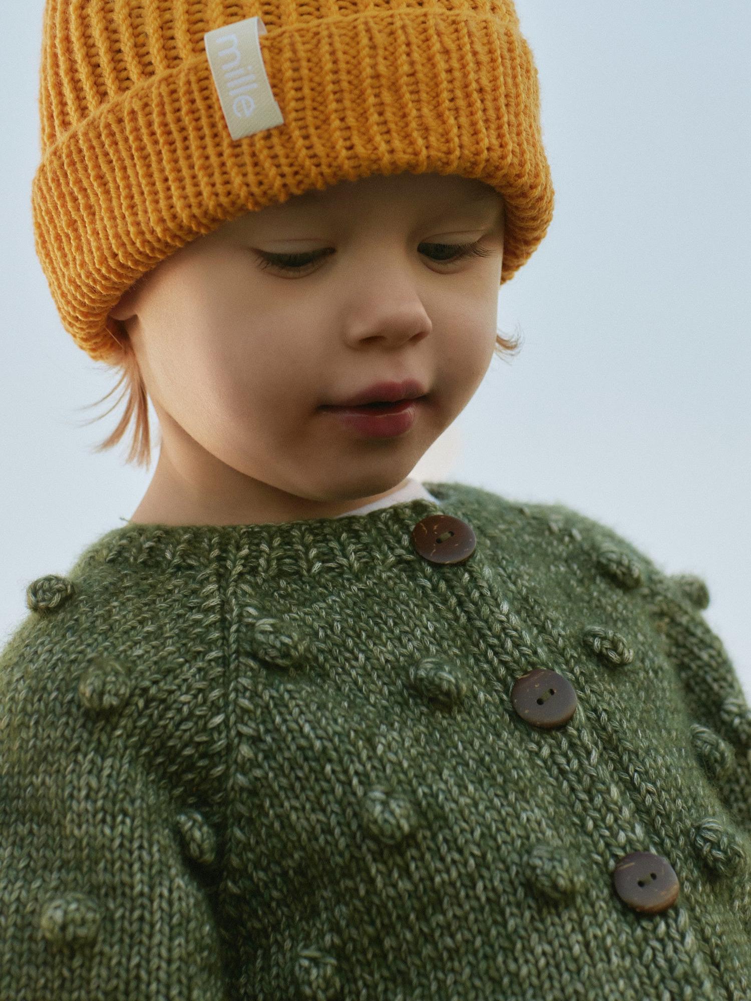 'Popcorn' Kids cardigan