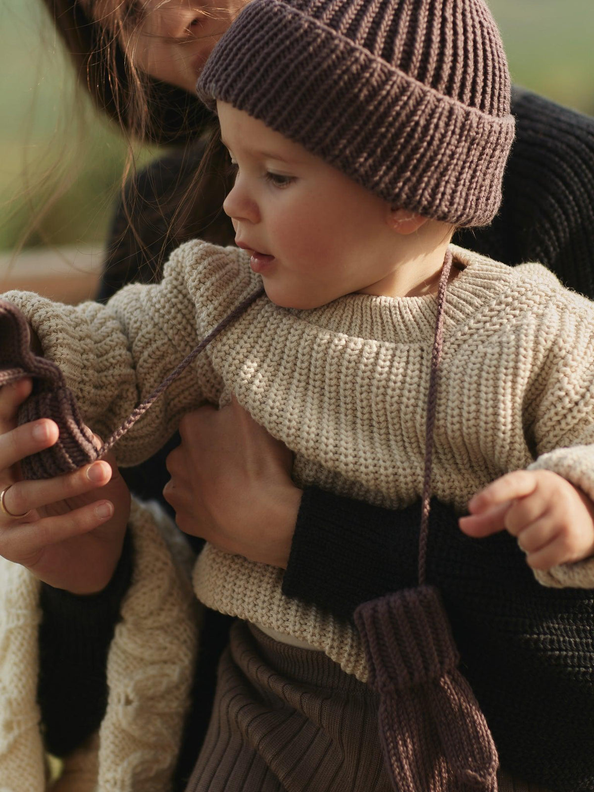 'Merino' mittens