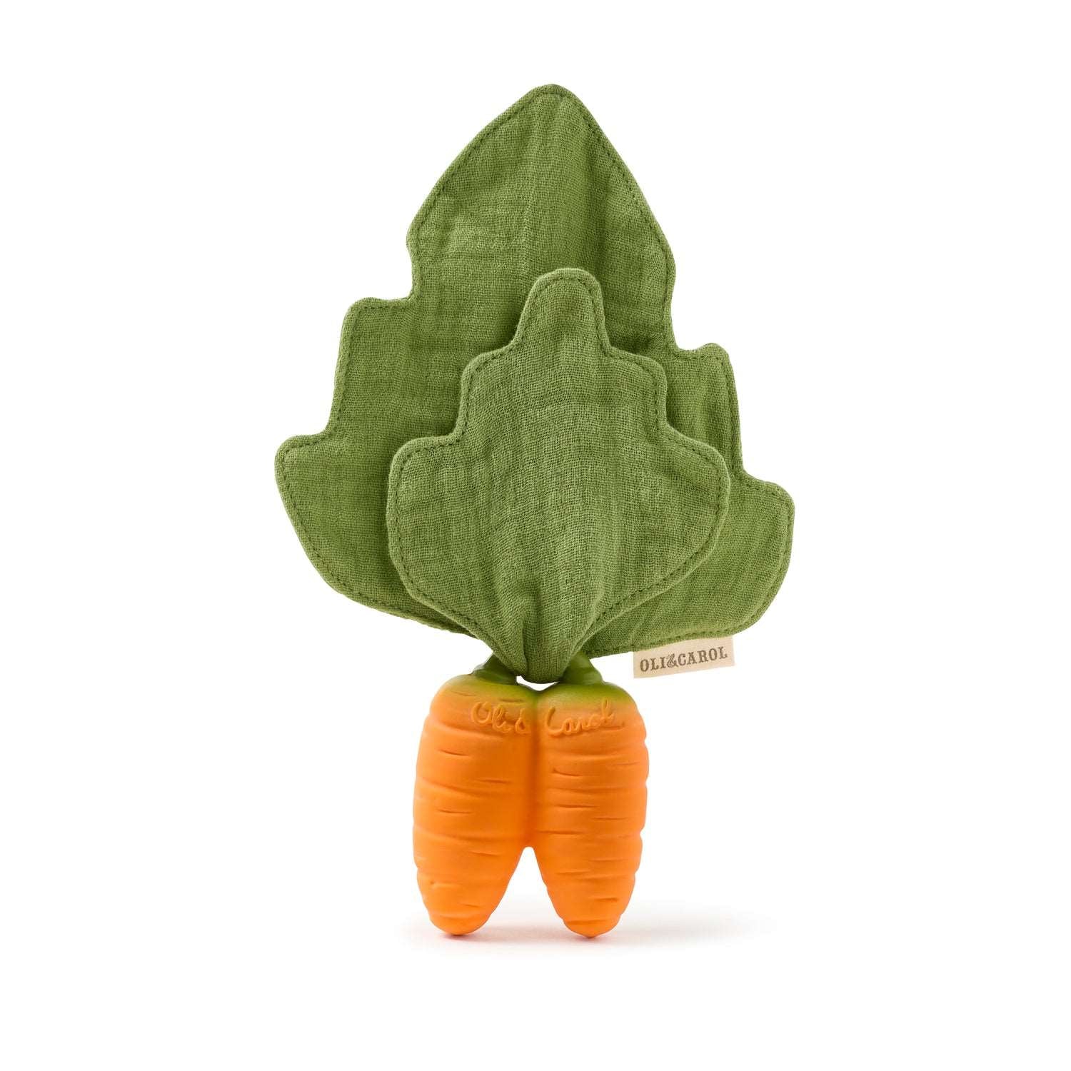 Cathy the Carrot Mini Doudou-Mordedor Bebé