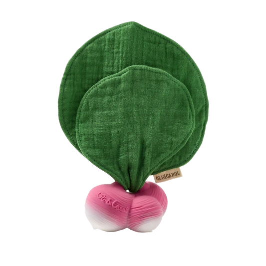 Ramona the Radish Mini Doudou-Mordedor Bebé