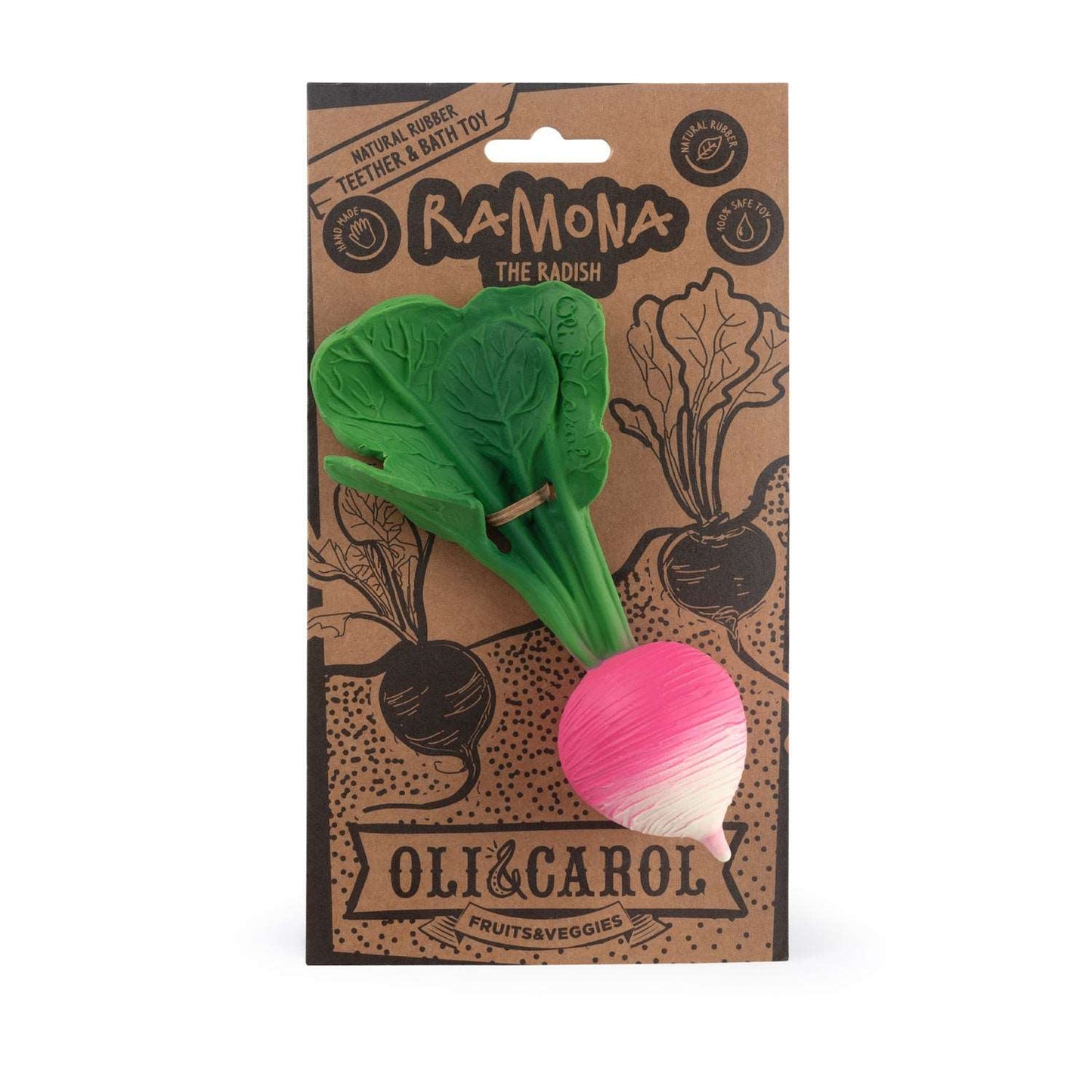 Ramona the Radish Mordedor Bebé