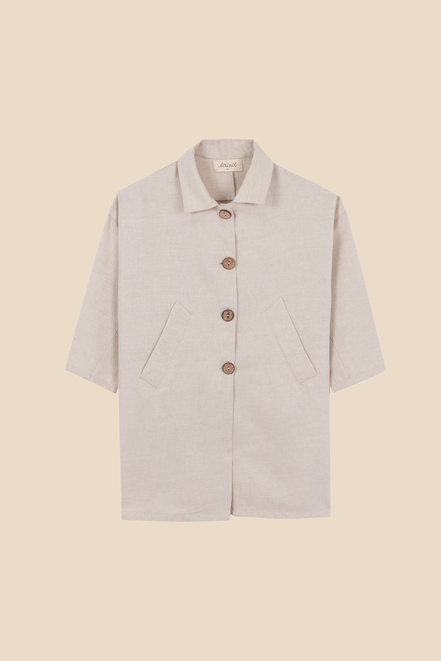 Casaca ligera linen niña