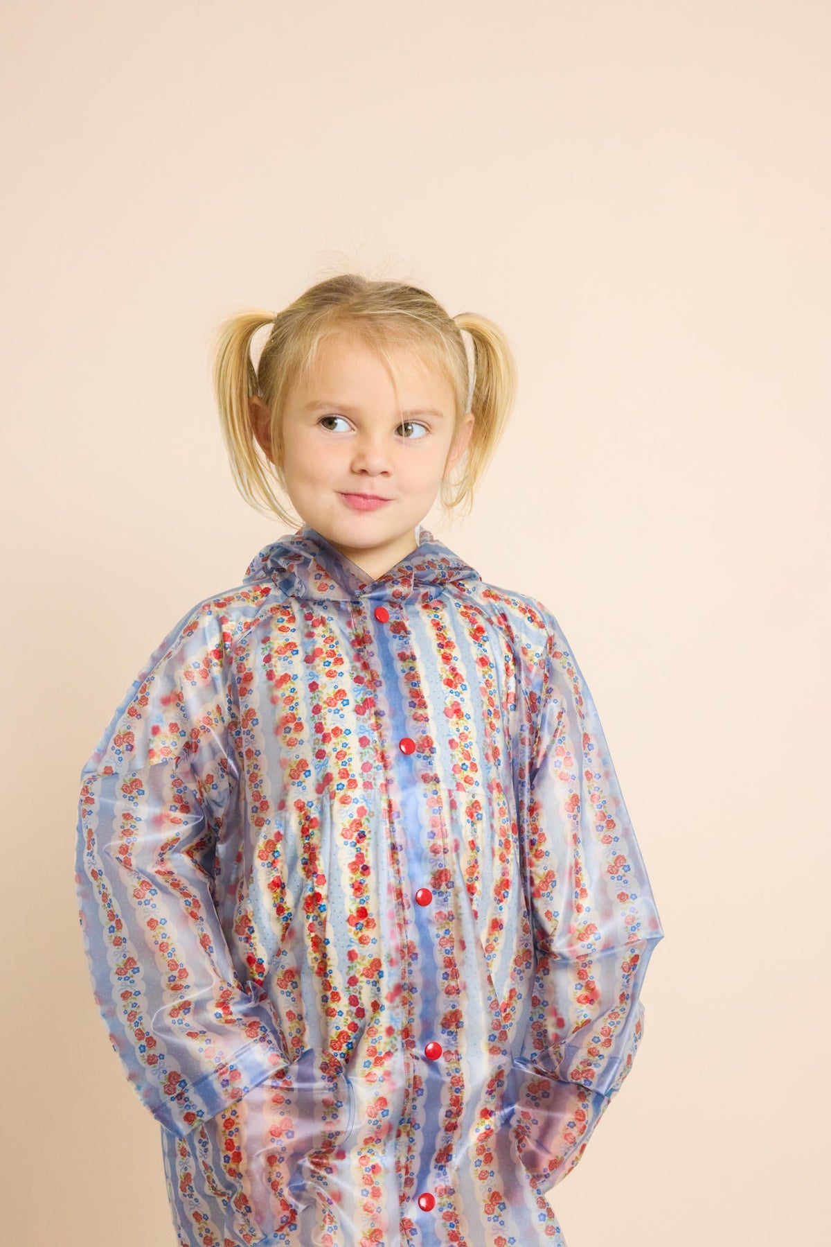 Iris Raincoat - Blue Air Rose