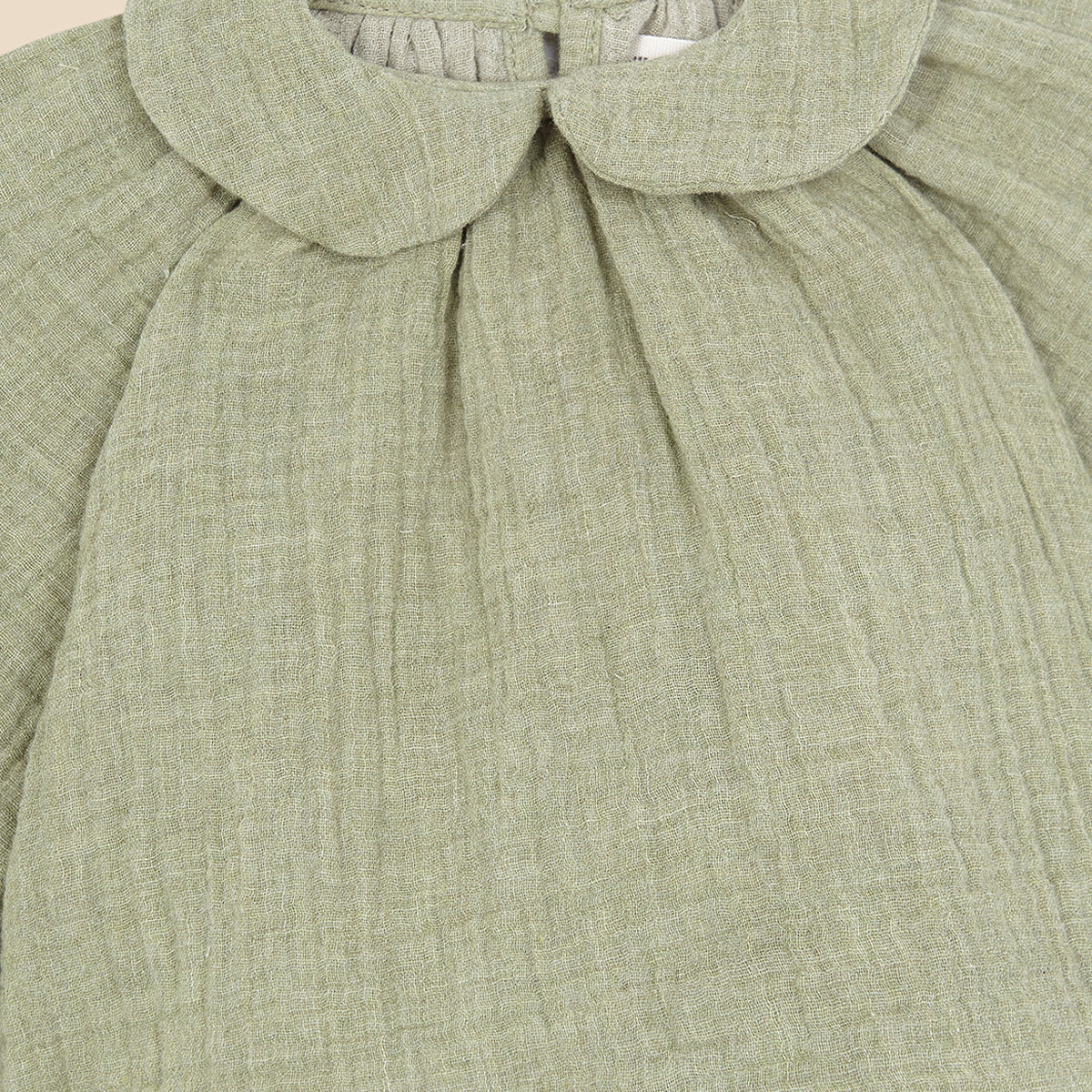 Globito Baby Blouse Matcha Melange