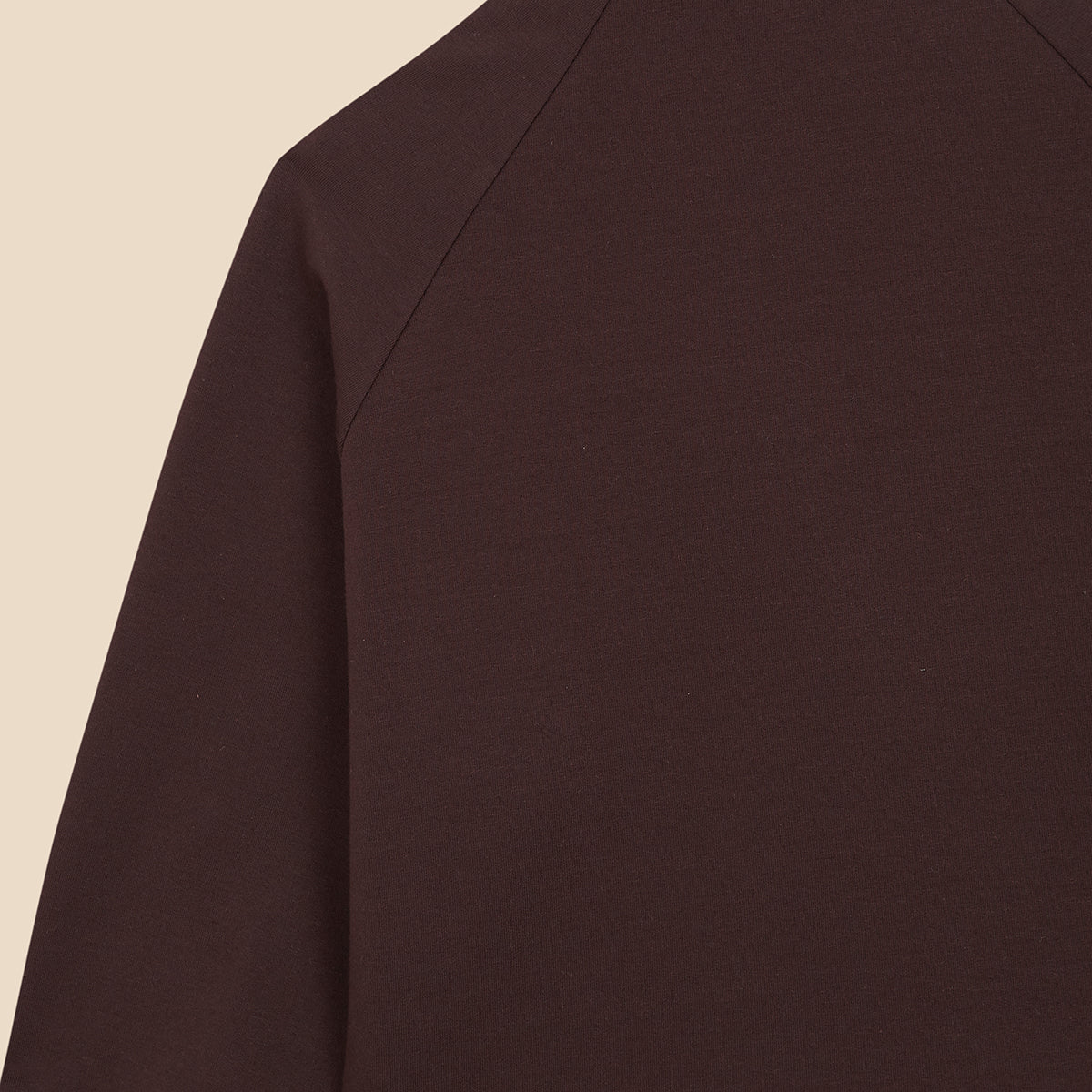 Sweat Polo Shirt Brown