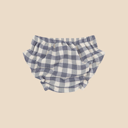 Simple Bloomer Pale Blue Vichy