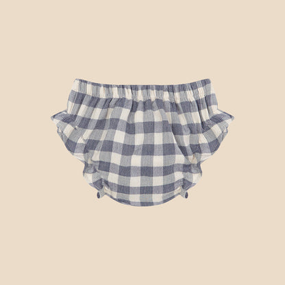 Simple Bloomer Pale Blue Vichy