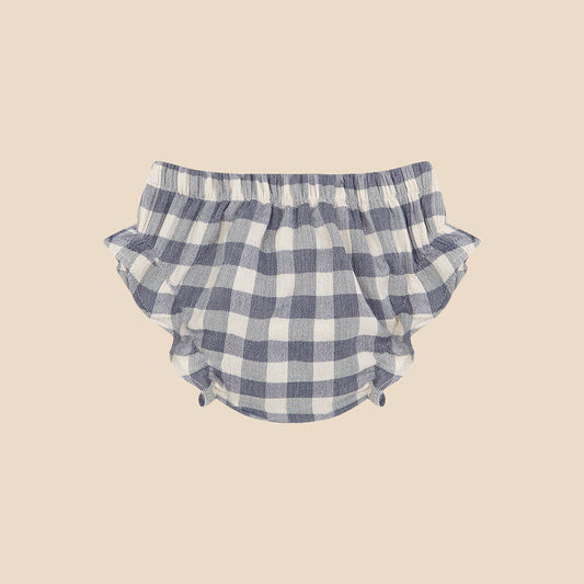 Simple Bloomer Pale Blue Vichy