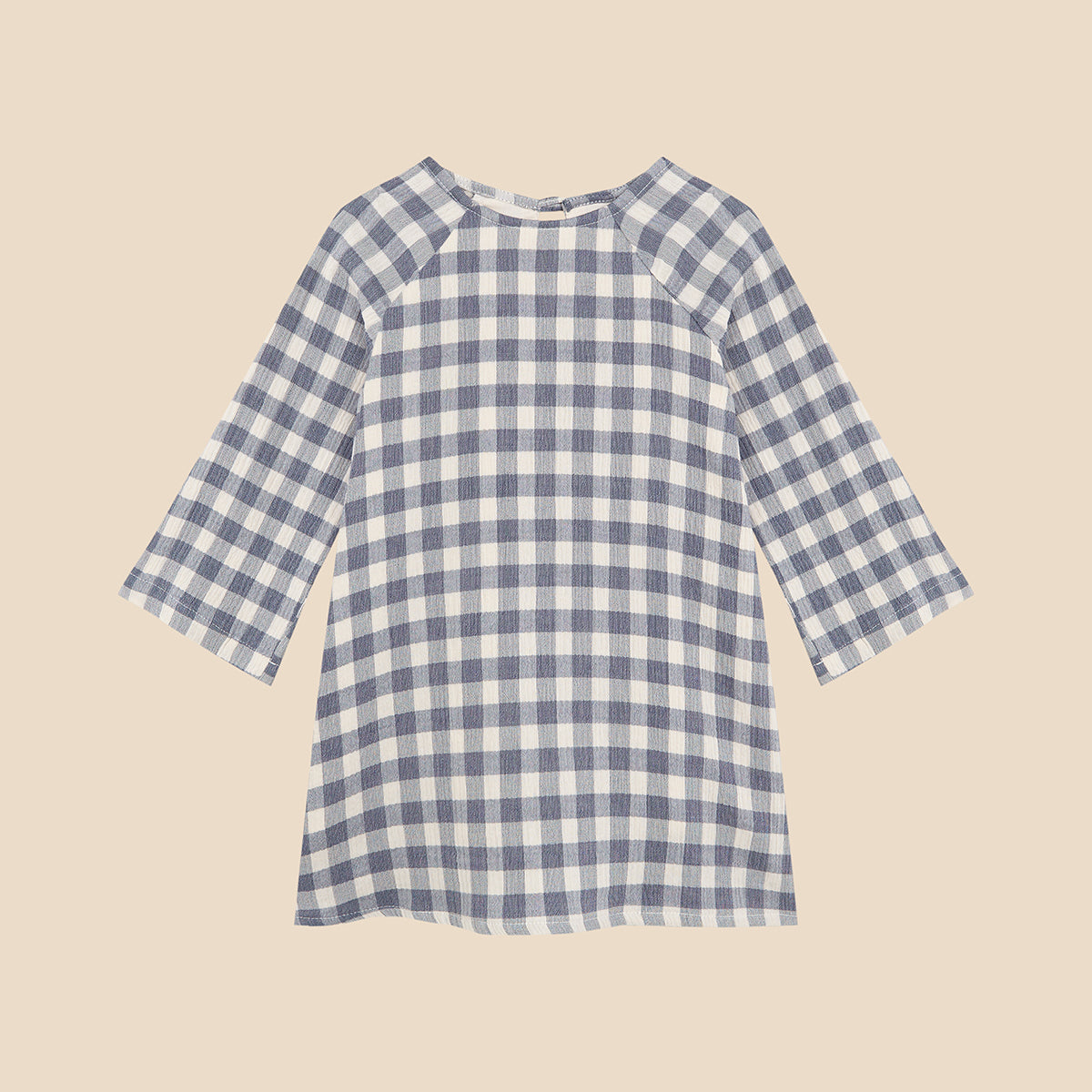 Deli Dress Pale Blue Vichy