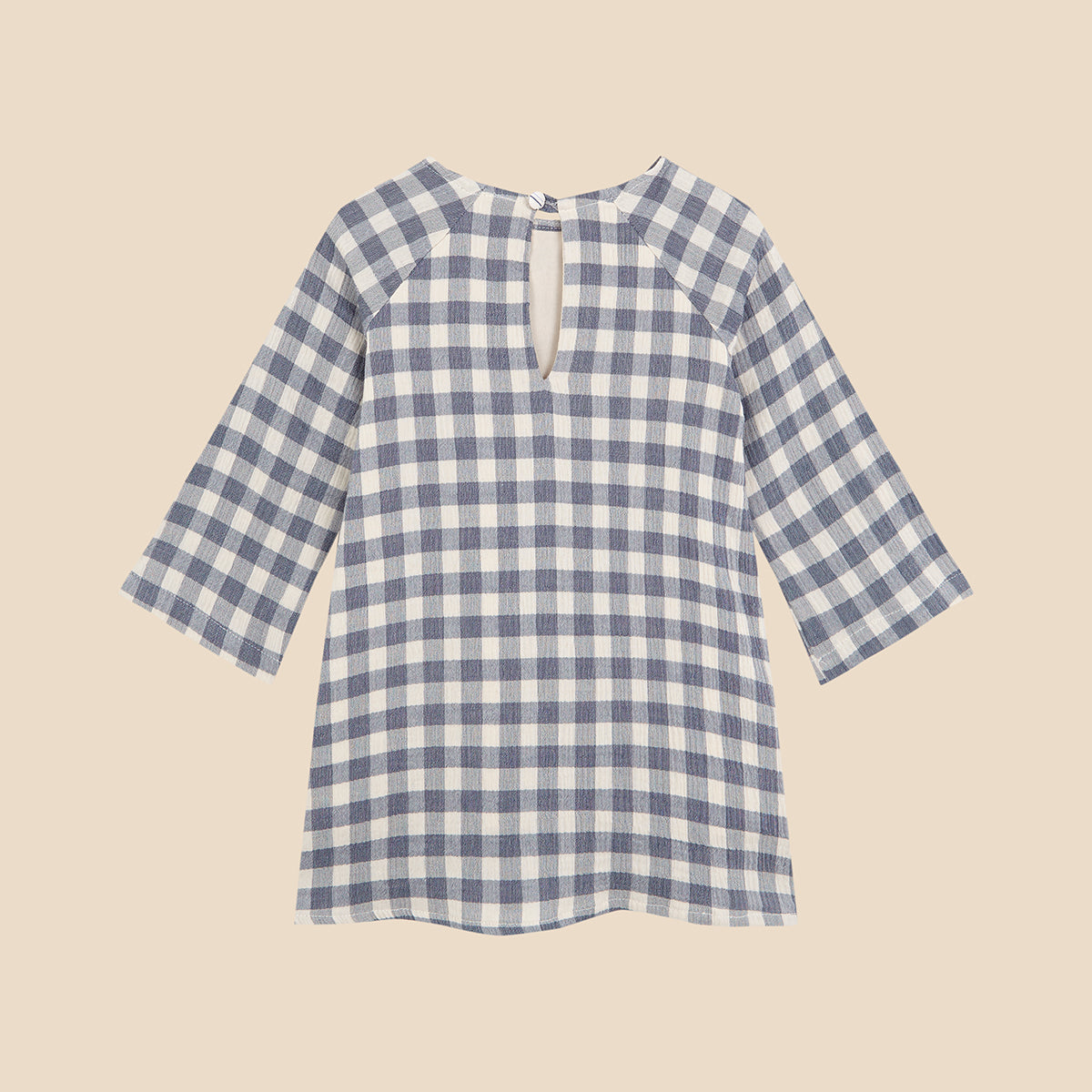 Deli Dress Pale Blue Vichy