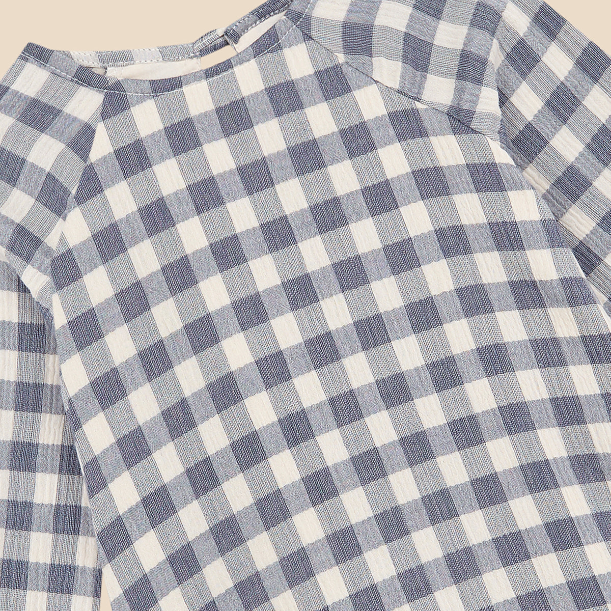 Deli Dress Pale Blue Vichy