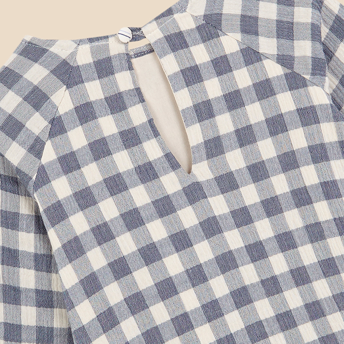 Deli Dress Pale Blue Vichy