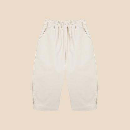 Long Pant Pinza Ecru Twill Sarga