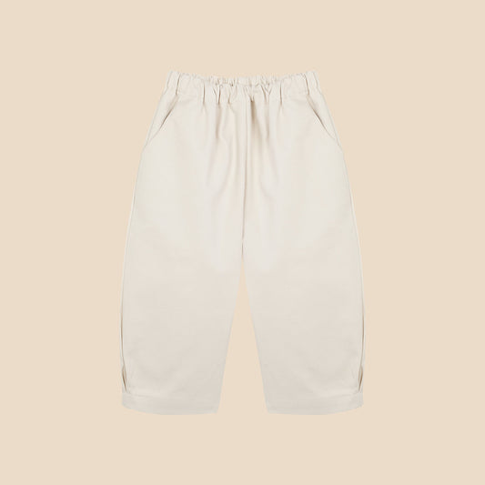 Long Pant Pinza Ecru Twill Sarga