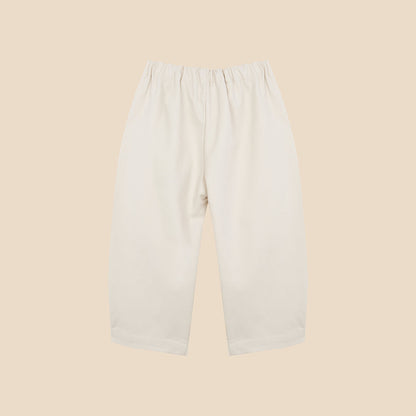 Long Pant Pinza Ecru Twill Sarga