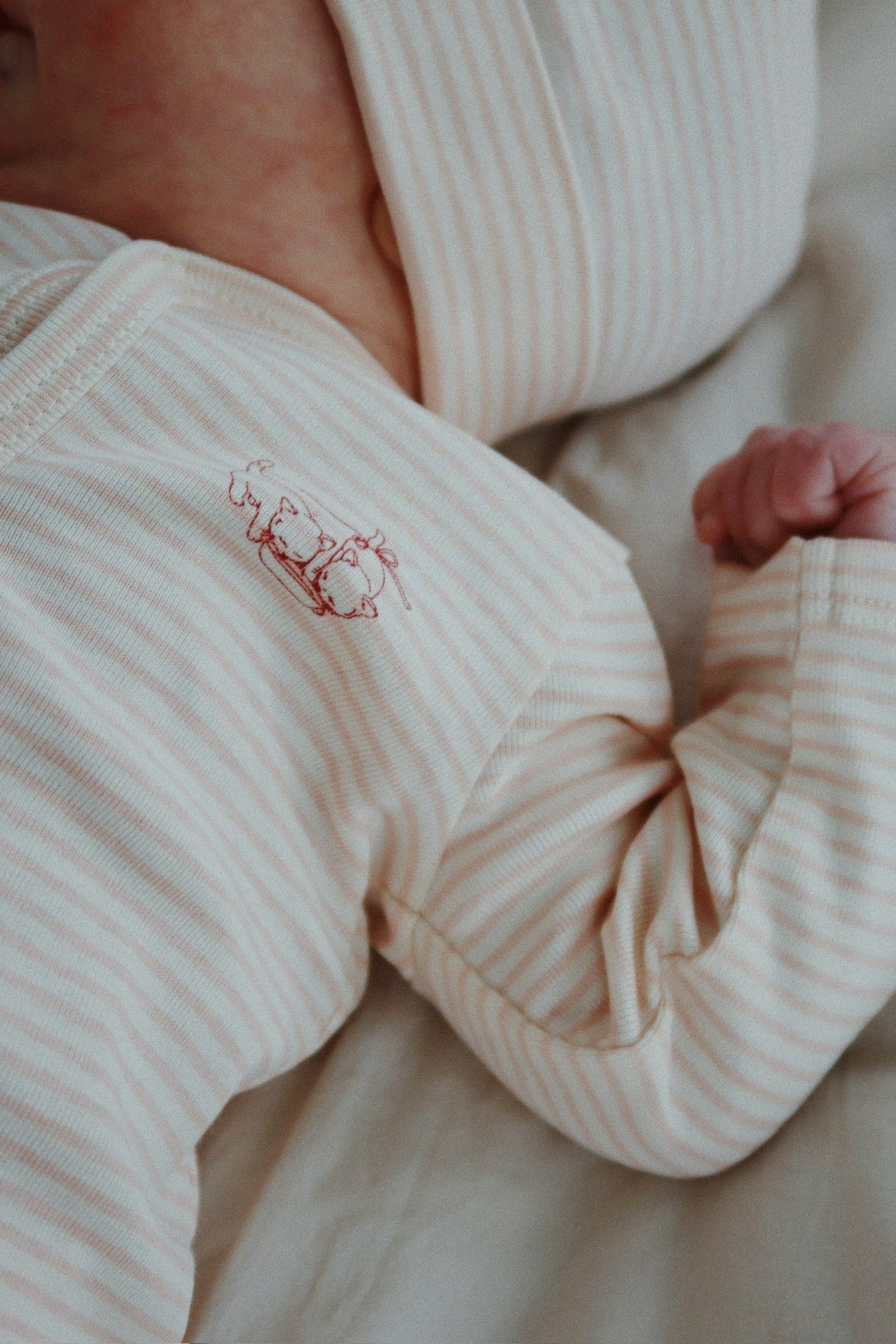 2 pack fio beanie - blush mix