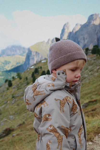 FRUITY BEANIE - bunny brown melange