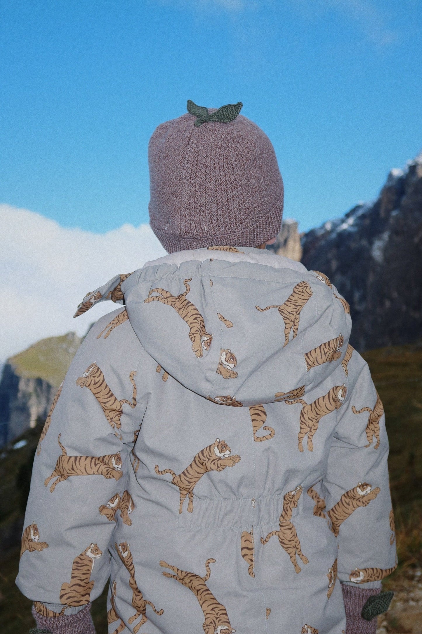 FRUITY BEANIE - bunny brown melange