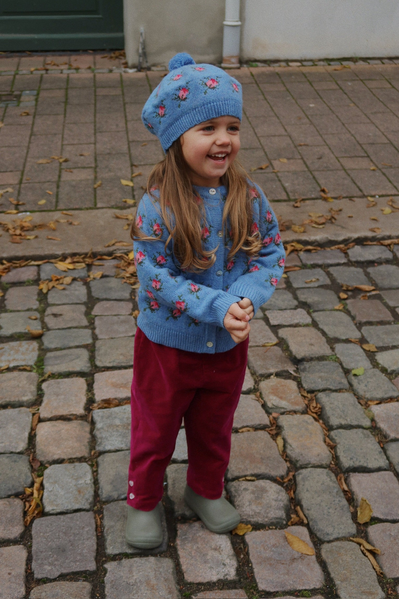 Belou beret - rosie shades