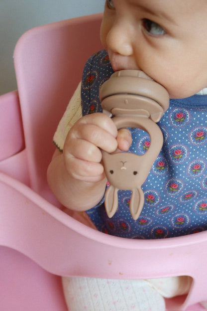 SILICONE FRUIT FEEDING PACIFIER - bark/shell