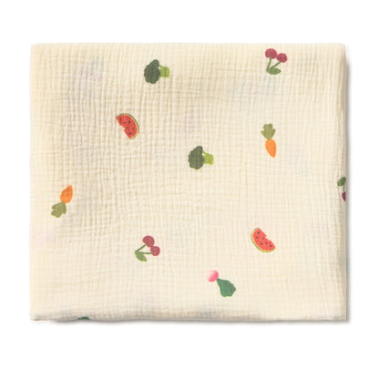 Fruits & Veggies Baby Muslin