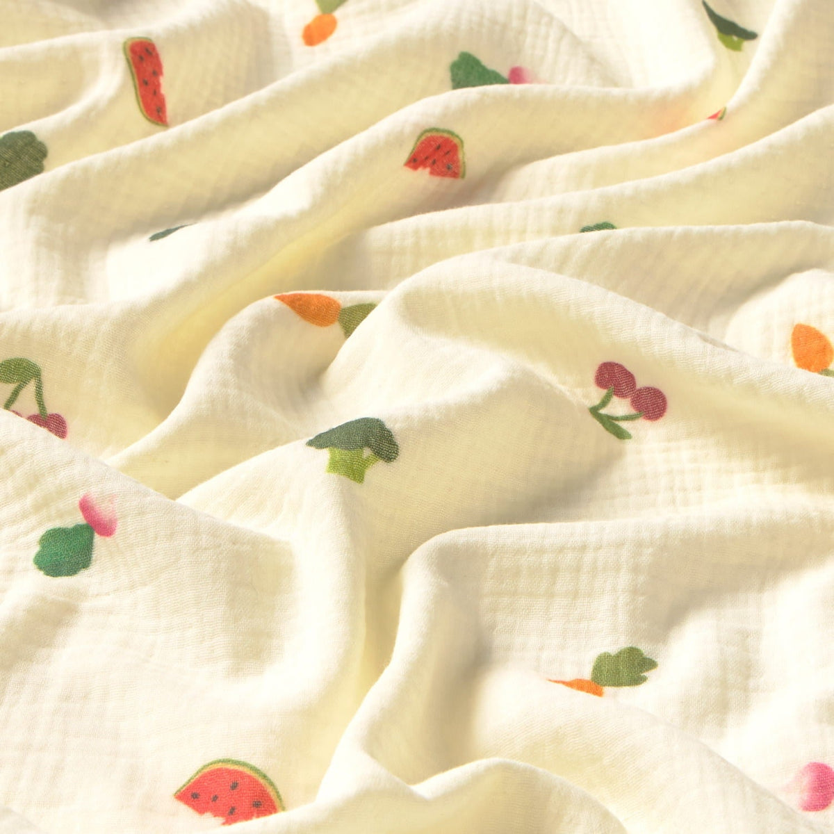 Fruits & Veggies Baby Muslin
